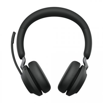 Jabra Evolve2 65 UC Stereo - Micro-casque - sur-oreille - Bluetooth - sans fil - USB-A - isolation acoustique - noir 