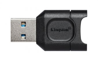 Kingston MobileLite Plus - Lecteur de carte (microSD, microSDHC, microSDHC UHS-I, microSDHC UHS-II, microSDXC, microSDXC UHS-I, microSDXC UHS-II) - USB 3.2 Gen 1 