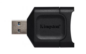 Kingston MobileLite Plus - Lecteur de carte (SD, SDHC, SDHC UHS-I, SDHC UHS-II, SDXC, SDXC UHS-I, SDXC UHS-II) - USB 3.2 Gen 1 