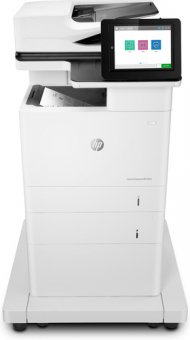 HP LaserJet Enterprise MFP M635fht - Imprimante multifonctions - Noir et blanc - laser - 216 x 864 mm (original) - A4/Legal (support) - jusqu'à 61 ppm (copie) - jusqu'à 61 ppm (impression) - 1200 feuilles - 33.6 Kbits/s - USB 2.0, Gigabit LAN, hôte USB 2. 