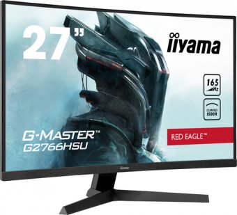 Écran LED - incurvé - 27" - 1920 x 1080 Full HD (1080p) @ 165 Hz - VA - 250 cd/m² - 3000:1 - 1 ms - 2xHDMI, DisplayPort - haut-parleurs - noir mat 