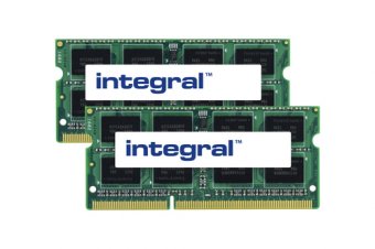 Integral - DDR3 - kit - 16 Go: 2 x 8 Go - SO DIMM 204 broches - 1600 MHz / PC3-12800 - CL11 - 1.35 V - mémoire sans tampon - non ECC 