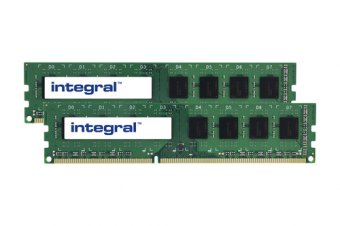 Integral - DDR3 - kit - 16 Go: 2 x 8 Go - DIMM 240 broches - 1600 MHz / PC3-12800 - CL11 - 1.35 V - mémoire sans tampon - non ECC 