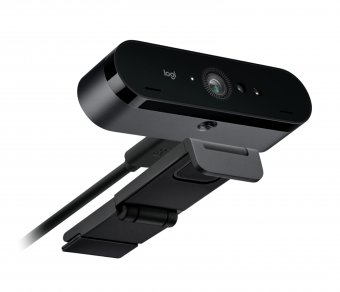 Logitech Webcam BRIO 4K Ultra HD, 60FPS, Windows Hello 4096x2160, Audio, USB, Externe Abdeckblende - disponible 48 / 72h 