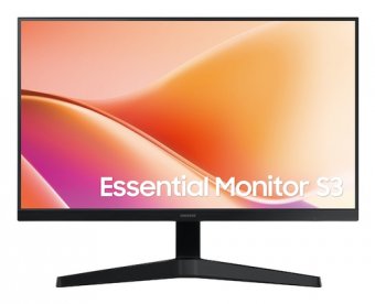 Samsung Essential S3 S24F330EAU - S33GF Series - écran LED - 24" - 1920 x 1080 Full HD (1080p) @ 100 Hz - VA - 250 cd/m² - 3000:1 - 5 ms - HDMI, VGA - noir 