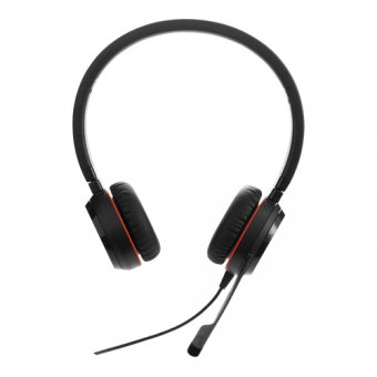 Jabra Evolve 30 II HS Stereo - Micro-casque - circum-aural - remplacement - filaire - jack 3,5mm 