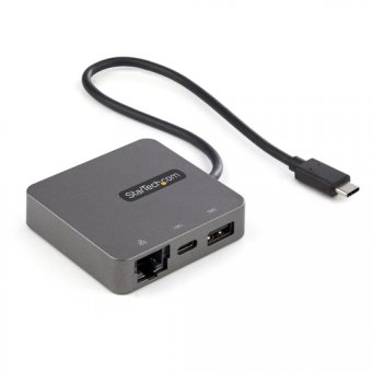 StarTech.com Adaptateur mulitport USB-C - Câble intégré de 29 cm - USB 3.1 Gen 2 - 10 Gbps - HDMI et VGA (DKT31CHVL) - Station d'accueil - USB-C - VGA, HDMI - 1GbE - Conformité TAA 