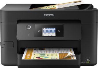 Epson WorkForce Pro WF-3820DWF - Imprimante multifonctions - couleur - jet d'encre - A4/Legal (support) - jusqu'à 21 ppm (impression) - 250 feuilles - 33.6 Kbits/s - USB 2.0, LAN, Wi-Fi(n), hôte USB 