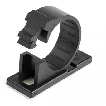 100 Self Adhesive Cable Management Clips 