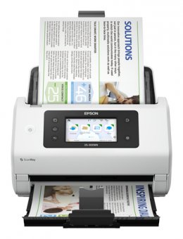 Epson WorkForce DS-900WN - Scanner de documents - Recto-verso - A4/Legal - 600 dpi x 600 dpi - jusqu'à 70 ppm (mono) / jusqu'à 70 ppm (couleur) - Chargeur automatique de documents (100 feuilles) - jusqu'à 11000 pages par jour - USB 3.2 Gen 1x1, Gigabit LA 