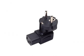 Adaptateur IEC C13 / CEE7 mâle 