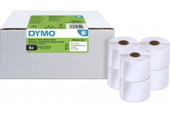 DYMO Etiquette pour LabelWriter 54mm x 101mm,1320 étiquettes 