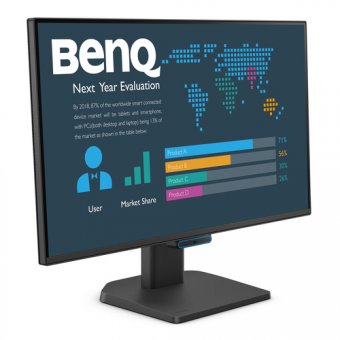 BenQ BL2490C - Écran LED - 24" (23.8" visualisable) - 1920 x 1080 Full HD (1080p) @ 144 Hz - IPS - 250 cd/m² - 1500:1 - 5 ms - HDMI, DisplayPort, USB-C - haut-parleurs 