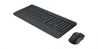 Logitech Signature MK650 Combo for Business - Ensemble clavier et souris - sans fil - Bluetooth LE - QWERTY - Tchèque/Slovaque - graphite 
