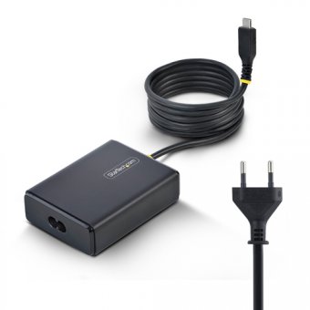 StarTech.com - Adaptateur secteur - USB-C - 100 Watt - 5 A - PD 3.0 (USB-C) - noir - Europe 