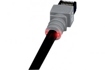 PATCHSEE 6-F/2 Cordon RJ45 catégorie 6 U/FTP LSOH noir - 0,6 m 