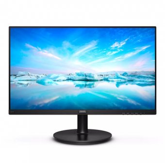 Philips V-line 221V8 - Écran LED - 22" (21.5" visualisable) - 1920 x 1080 Full HD (1080p) @ 75 Hz - VA - 200 cd/m² - 4000:1 - 4 ms - HDMI, VGA - noir texturé 