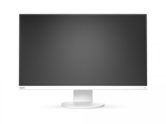 NEC MultiSync E243F - Écran LED - 24" (23.8" visualisable) - 1920 x 1080 Full HD (1080p) @ 60 Hz - IPS - 250 cd/m² - 1000:1 - 6 ms - HDMI, DisplayPort, USB-C - haut-parleurs - blanc 