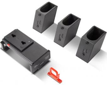 Lenovo Docking Station Mounting Bracket G2 - Kit de montage de station d'accueil - montable sous bureau, montable au-dessus de l'écran - largeur 32 pouces - pour ThinkCentre M75t Gen 2, ThinkPad P14s Gen 2, P15s Gen 2, X13 Gen 2, X13 Yoga Gen 2 