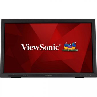 ViewSonic TD2223 - Écran LED - 22" (21.5" visualisable) - écran tactile - 1920 x 1080 Full HD (1080p) @ 75 Hz - TN - 250 cd/m² - 1000:1 - 5 ms - HDMI, DVI-D, VGA - haut-parleurs 