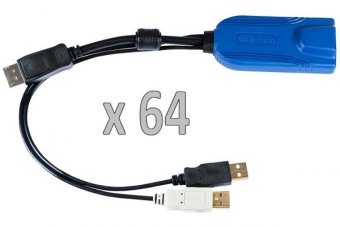 RARITAN D2CIM-DVUSB-DP-64 Bulk Pack of 64 D2CIM-DVUSB-DP 