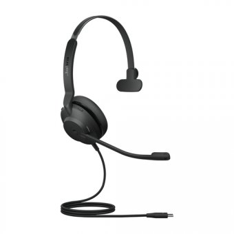 Jabra Evolve2 30 MS Mono - Micro-casque - sur-oreille - filaire - USB-C - Certifié pour Microsoft Teams 