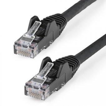 7m LSZH CAT6 Ethernet Cable 10GbE Black 