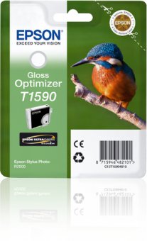 Epson T1590 Gloss Optimizer - 17 ml - original - blister - cartouche d'économie d'encre - pour Stylus Photo R2000 