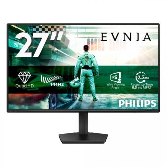 Philips Evnia 3000 27M2N3500NF - Écran LED - jeux - 27" - 2560 x 1440 QHD @ 144 Hz - IPS - 1500:1 - HDR10 - 0.5 ms - HDMI, DisplayPort - Charbon 