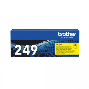 Brother TN249Y - Très Haut Rendement - jaune - original - boîte - cartouche de toner - pour Brother HL-L8240CDW, MFC-L8390CDW 