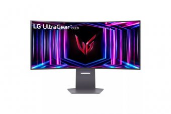 LG UltraGear 34GS95QE-B - Moniteur OLED - jeux - incurvé - 34" (33.9" visualisable) - 3440 x 1440 UWQHD @ 240 Hz - 275 cd/m² - 1500000:1 - DisplayHDR 400 True Black - 0.03 ms - 2xHDMI, DisplayPort 