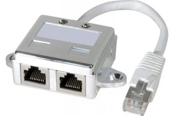 Eclateur de paires RJ45 STP LAN + TEL 