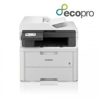 Brother MFC-L3740CDWE - Imprimante multifonctions - couleur - LED - A4/Legal (support) - jusqu'à 18 ppm (copie) - jusqu'à 18 ppm (impression) - 250 feuilles - 33.6 Kbits/s - USB 2.0, Gigabit LAN, Wi-Fi(n) 