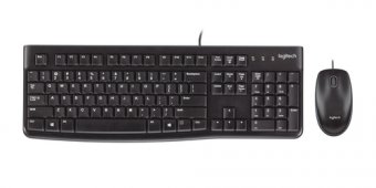 Logitech Desktop MK120 - Ensemble clavier et souris - USB - Anglais 