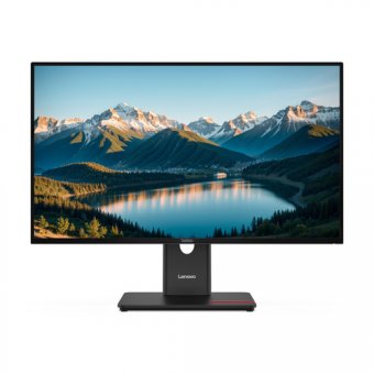 Lenovo ThinkVision T27Q-40 - Écran LED - 27" - 2560 x 1440 QHD @ 120 Hz - IPS - 350 cd/m² - 1500:1 - DisplayHDR 10 - 4 ms - HDMI, DisplayPort - noir eclipse 