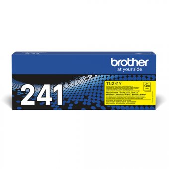Brother TN241Y - Jaune - original - cartouche de toner - pour Brother DCP-9015CDW, DCP-9020CDW, HL-3150CDW, MFC-9140CDN 