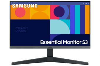 Samsung S24C330GAU - S33GC Series - écran LED - 24" - 1920 x 1080 Full HD (1080p) @ 100 Hz - IPS - 250 cd/m² - 1000:1 - 4 ms - HDMI, DisplayPort - noir 