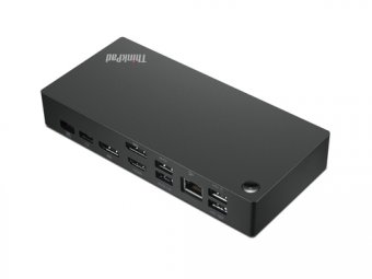 Lenovo - Station d'accueil - USB-C - HDMI, 2 x DP - 1GbE - 135 Watt - CRU - Europe 