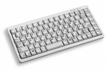 CHERRY Clavier compact G84-4100 USB/PS2 gris AZERTY (FR) 