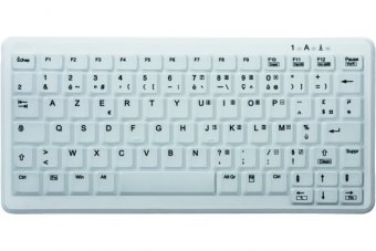 CHERRY Clavier AK-C4110 USB IP65 blanc (FR) 