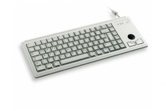 CHERRY Clavier compact G84-4400 PS/2 gris QWERTY (US/¦) 