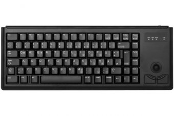 CHERRY Clavier compact G84-4400 USB noir 