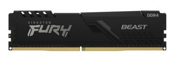 Kingston FURY Beast - DDR4 - module - 32 Go - DIMM 288 broches - 3600 MHz / PC4-28800 - CL18 - 1.35 V - mémoire sans tampon - non ECC - noir 