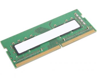 Lenovo - DDR4 - module - 8 Go - SO DIMM 260 broches - 3200 MT/s / PC4-25600 - mémoire sans tampon - ECC - vert - pour ThinkPad P1 Gen 4, P15 Gen 2, P17 Gen 2, T15g Gen 2 