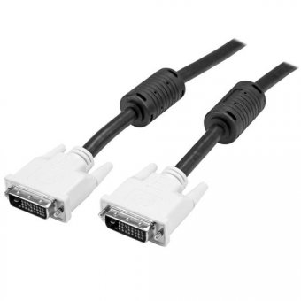 StarTech 2m DVI-D Dual Link Cable - Male to Male DVI-D Digital Video Monitor Cable - 25 pin DVI-D Cable M/M Black 2 Meter - 2560x1600 (DVIDDMM2M) - Câble DVI - liaison double - DVI-D (M) pour DVI-D (M) - 2 m - noir 