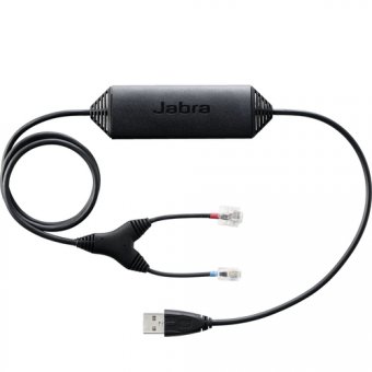 Jabra Link 14201-30 - Prise de casque micro - USB mâle pour RJ-9, RJ-45 - 90 cm - pour Cisco Unified IP Phone 8941, 8945, 8961, 9951, 9971 