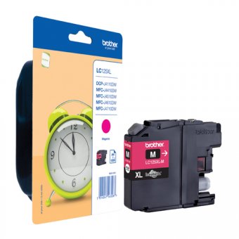 Brother LC125XLY - Très Haut Rendement - jaune - original - blister - cartouche d'encre - pour Brother DCP-J4110DW 