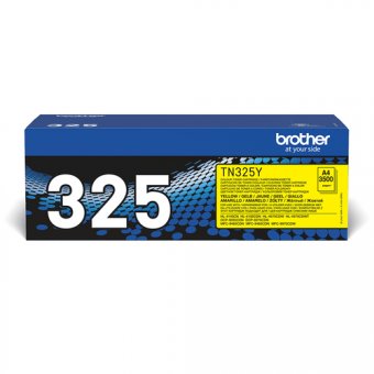 Brother TN325Y - Jaune - original - cartouche de toner - pour Brother DCP-9055CDN, DCP-9270CDN, HL-4140CN, MFC-9465CDN 