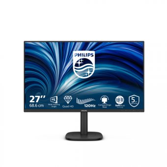 Philips 27B2N3500J - 3000 Series - écran LED - 27" - 2560 x 1440 QHD @ 120 Hz - IPS - 350 cd/m² - 1500:1 - 4 ms - 2xHDMI, DisplayPort - haut-parleurs - noir 