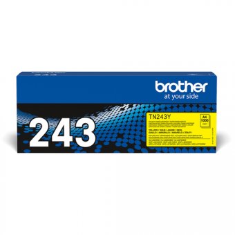 Brother TN243Y - Jaune - original - cartouche de toner - pour Brother DCP-L3510CDW, DCP-L3517CDW, DCP-L3550CDW, DCP-L3550DW, MFC-L3730CDN 
